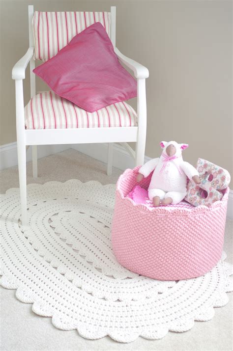 Handy Crafter Huge Pink Nursery Basket