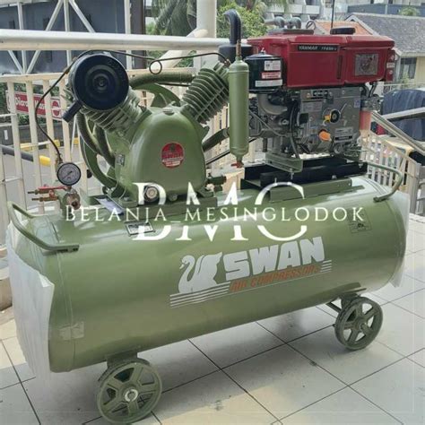 Jual Kompresor Angin Swan 5 HP PK High Pressure Hwp 205 Yanmar TF 65