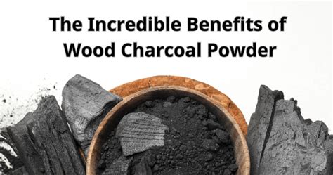 The Incredible Benefits Of Wood Charcoal Powder Vietnam Charcoal