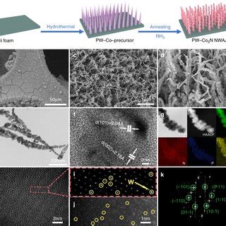 Morphological And Structural Characterization Of Pw Co N Nwa Nf A