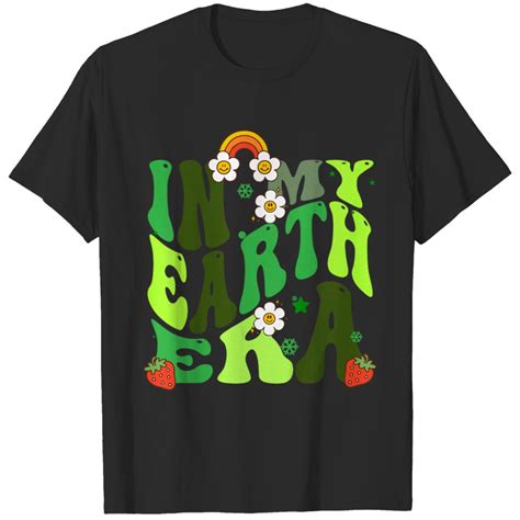 Groovy In My Earth Era 2024 Earth Sea Art Save The Planet Gifts T-Shirts sold by John.athur.21 ...