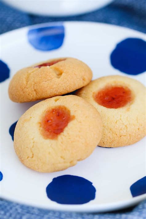 Our Old Fashioned Jam Drops Are The Most Delicious Melt In Your Mouth Thumbprint Cookies Filled