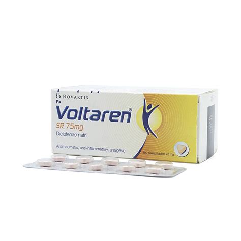 Thuốc Voltaren Sr 75mg Hộp 10 Vỉ X 10 Viên Long Châu