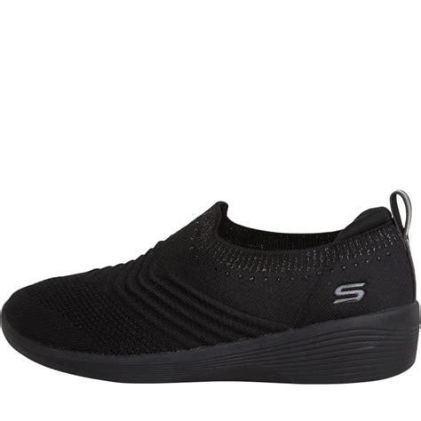 Buy Skechers Womens Arya Sparks Joy Trainers Black