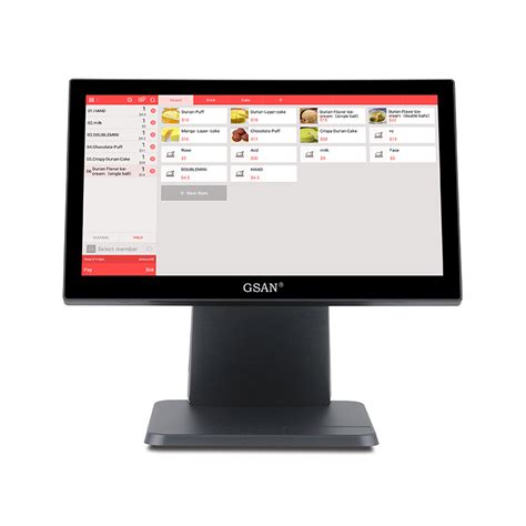 Restaurant Dual Screen Android Touch Cash Register Pos Machine System