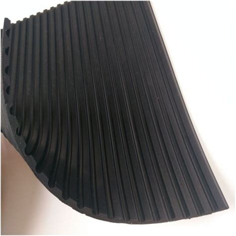 Anti Slip Fine Ribbed Rubber Sheet Mat Flooring China Rubber Sheet And Rubber Mat