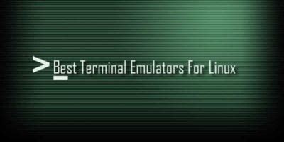 5 Best Open Source Terminal Emulators For Linux