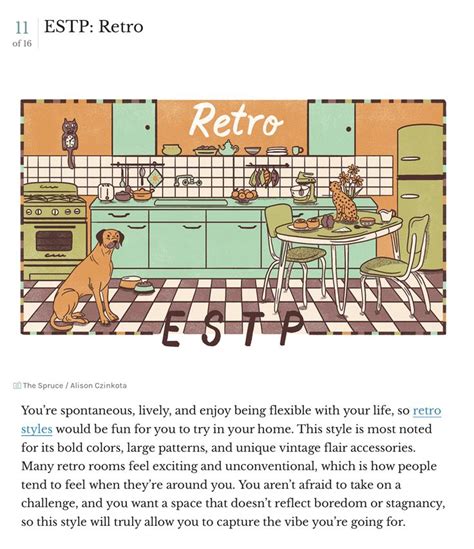 Retro Rooms Estp Mbti Personality Infj Boredom Unconventional