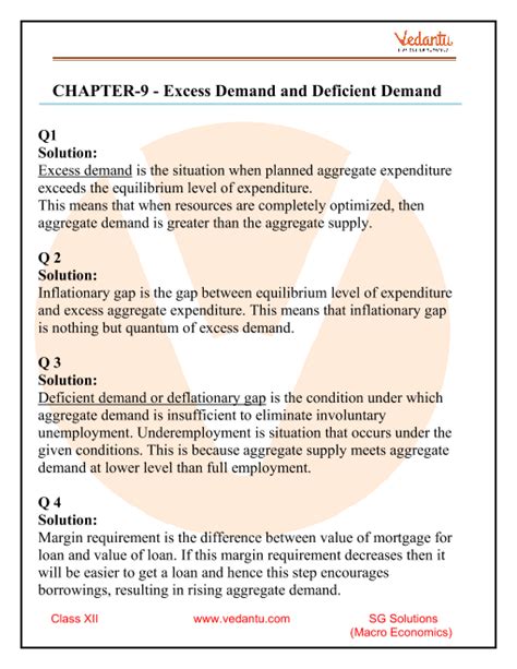 Sandeep Garg Macroeconomics Class 12 Solutions Class 12 Macroeconomics Sandeep Garg Solutions