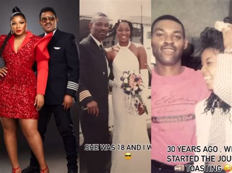 Omotola Jalade Ekeinde Celebrates Her Husbands Birthday And Their 28th