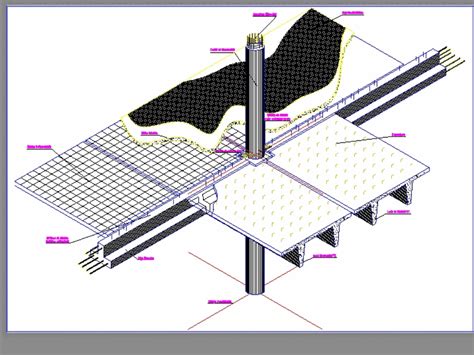 Detalle Losa Nervada En AutoCAD Descargar CAD 104 3 KB Bibliocad