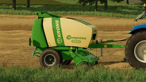 Krone Comprima F155 XC V 1 1 Farming Simulator 22 Mods