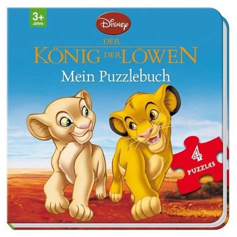 Disney K Nig Der L Wen Mein Puzzlebuch Portofrei Bei B Cher De Bestellen