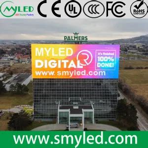 P10 Easy Installation LED Screens Commercial Advertising SMD Outdoor