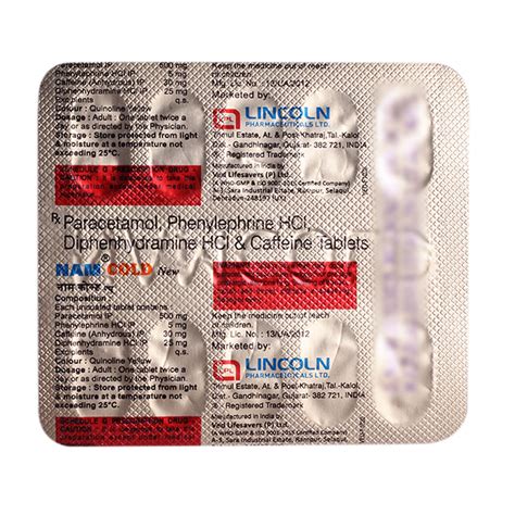 Nam Cold Tablet Uses Side Effects Price Apollo Pharmacy