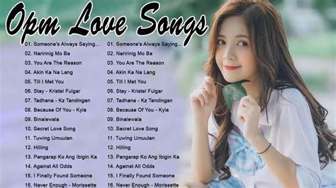 Pampatulog Nonstop Tagalog Love Songs Pampatulog Love Songs Opm