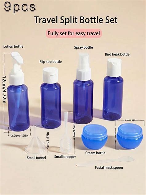 Pcs Set Travel Bottles For Toiletries Leakproof Spray Bottle