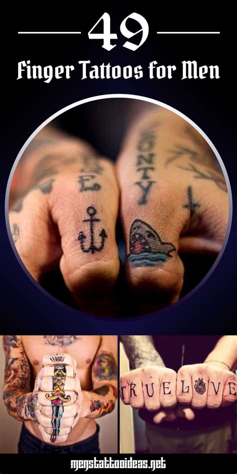 Top About Mens Finger Tattoo Designs Best Billwildforcongress