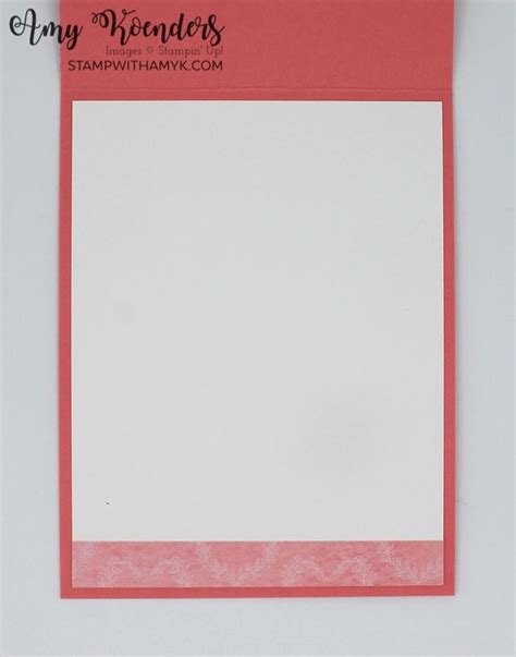 Stampin Up Thoughtful Moments Hybrid Embossing Folder Card Embossing Folder Stampin Up Folders