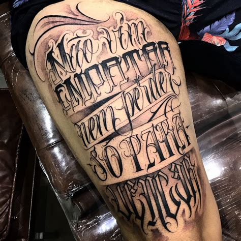 Tatuagem Fontes De Letras FDPLEARN