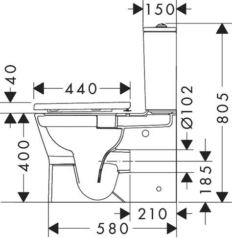 Hansgrohe Wc Kombinationen Elupura Original S Stand Wc Set