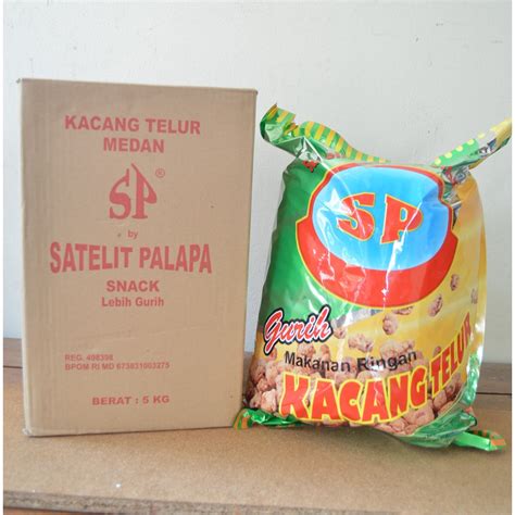 Jual KACANG MEDAN MEREK SATELIT PALAPA 5KG Shopee Indonesia