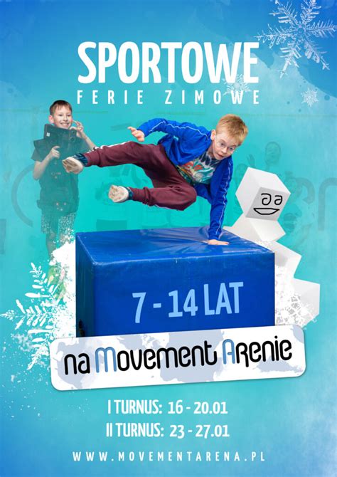 Ferie Turnus II Movement Arena Parkour Trampoliny Kalistenika