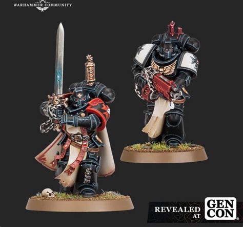 New 40k Primaris Black Templars Emperors Champion