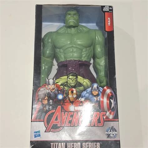 Marvel Titan Hero Series Incredible Hulk Green Figurine Doll Action