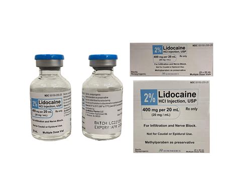 Auromedics Lidocaine Hcl Mg Ml Injection Multiple Dose Vial