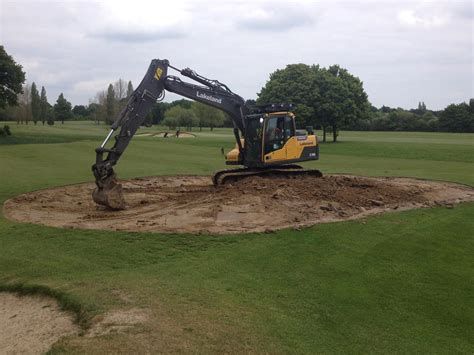 Poult Wood Golf Course Bunker Construction | Fineturf