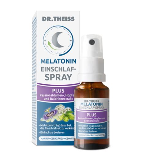 Dr Theiss Melatonin Einschlafspray Plus Dr Theiss