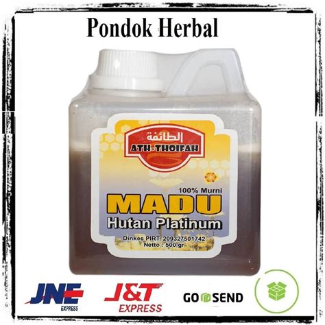 Jual Madu Hutan Platinum Ath Thoifah Gram Shopee Indonesia