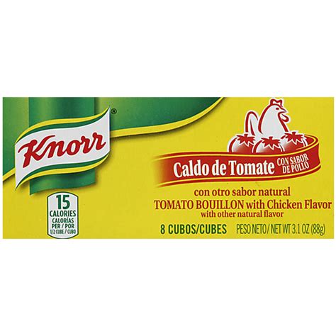 Knorr Chicken And Tomato Bouillon Cubes Hispanic Foodtown