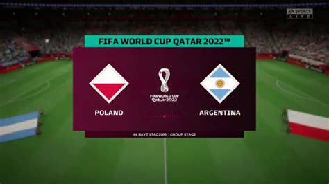 Poland Vs Argentina Fifa Gameplay Simulation Prediction