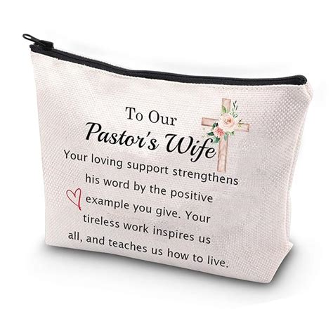 Buy JYTAPP To Our Pastor S Wife Makeup Bag Religious Pastors Wife Gift