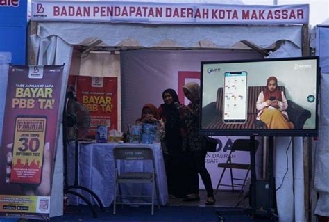 Bapenda Buka Layanan Pembayaran Pajak Di Area Makassar F