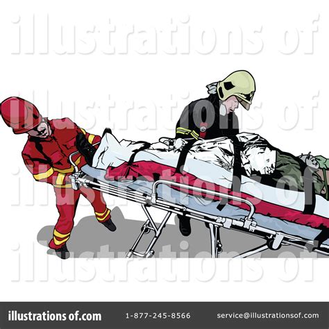 Paramedics Clipart #1468455 - Illustration by dero