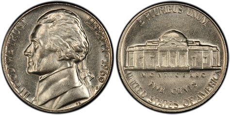 1969-S 5C (Regular Strike) Jefferson Nickel - PCGS CoinFacts