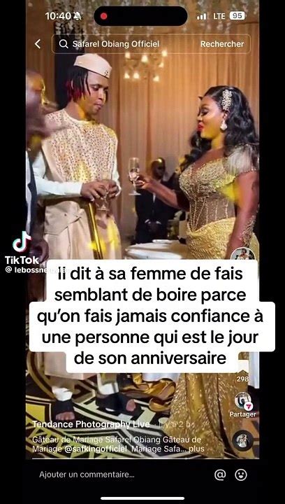 Safarel Obiang Un Empoisonnement Au Mariage De L Artiste Video