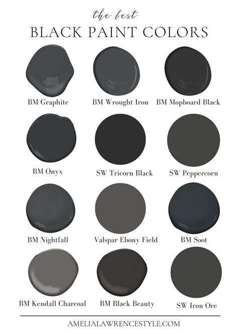 Paint Color Sith Wall Black Paint Color Paint Colors For Home Dark