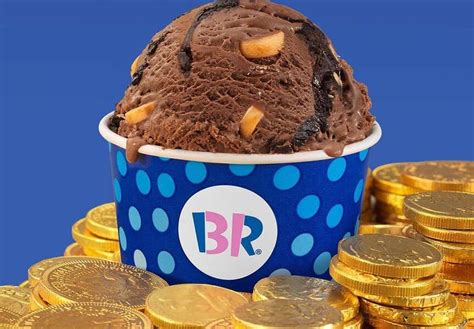 Baskin Robbins Hidden Treasure Ice Cream New Flavor Filled With Gold