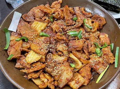 익산마동맛집 익산맛집추천 돼지주물럭 따봉식당 네이버 블로그