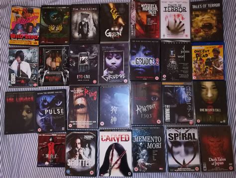 My (mostly) J-Horror collection : r/J_Horror