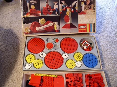 Toys 1960 Vintage Lego Set Gears Set No01 Building Set No