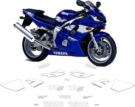 Zen Graphics Yamaha Yzf R Replacement Decals Stickers