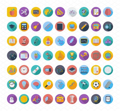 Education icons | Icons ~ Creative Market