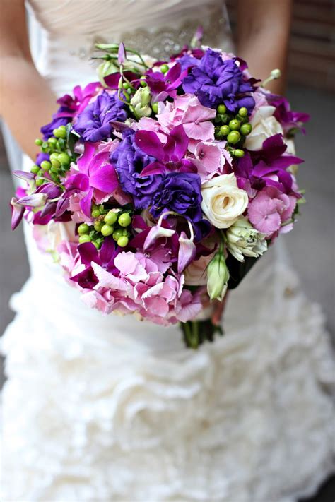 Purple wedding flowers #weddings #weddingflowers | Purple wedding ...