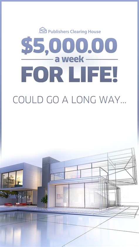 A Week For Life Pch Sweepstakes Publisher Clearing House