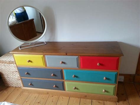 Upcycled Pine Chest Of Drawers Redo Furniture Chest Of Drawers